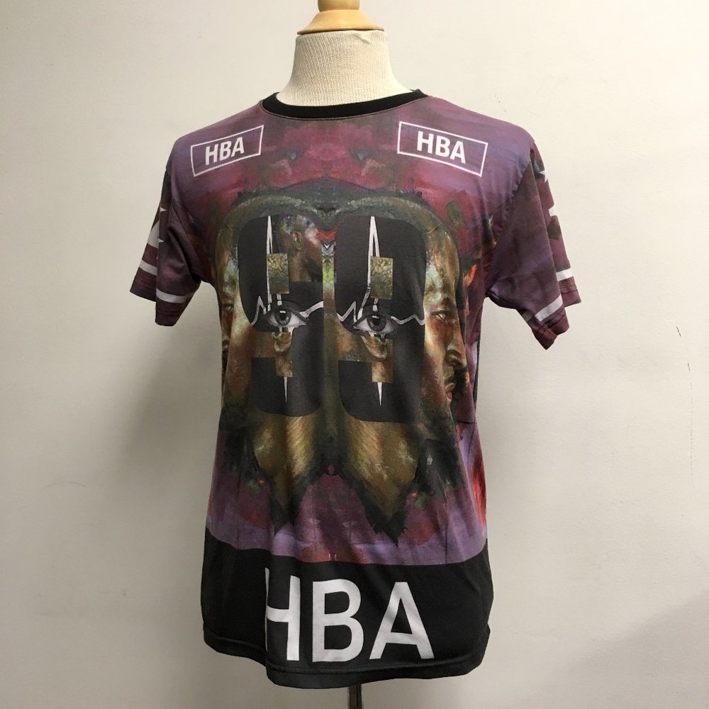 HBA HOOD BY AIR graphic t shirt L